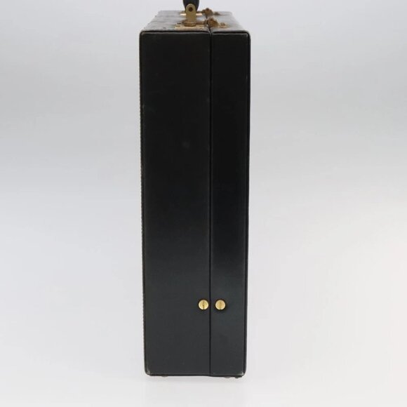 GUCCI Business Bag Leather Black Auth 93060 - Picture 4 of 15